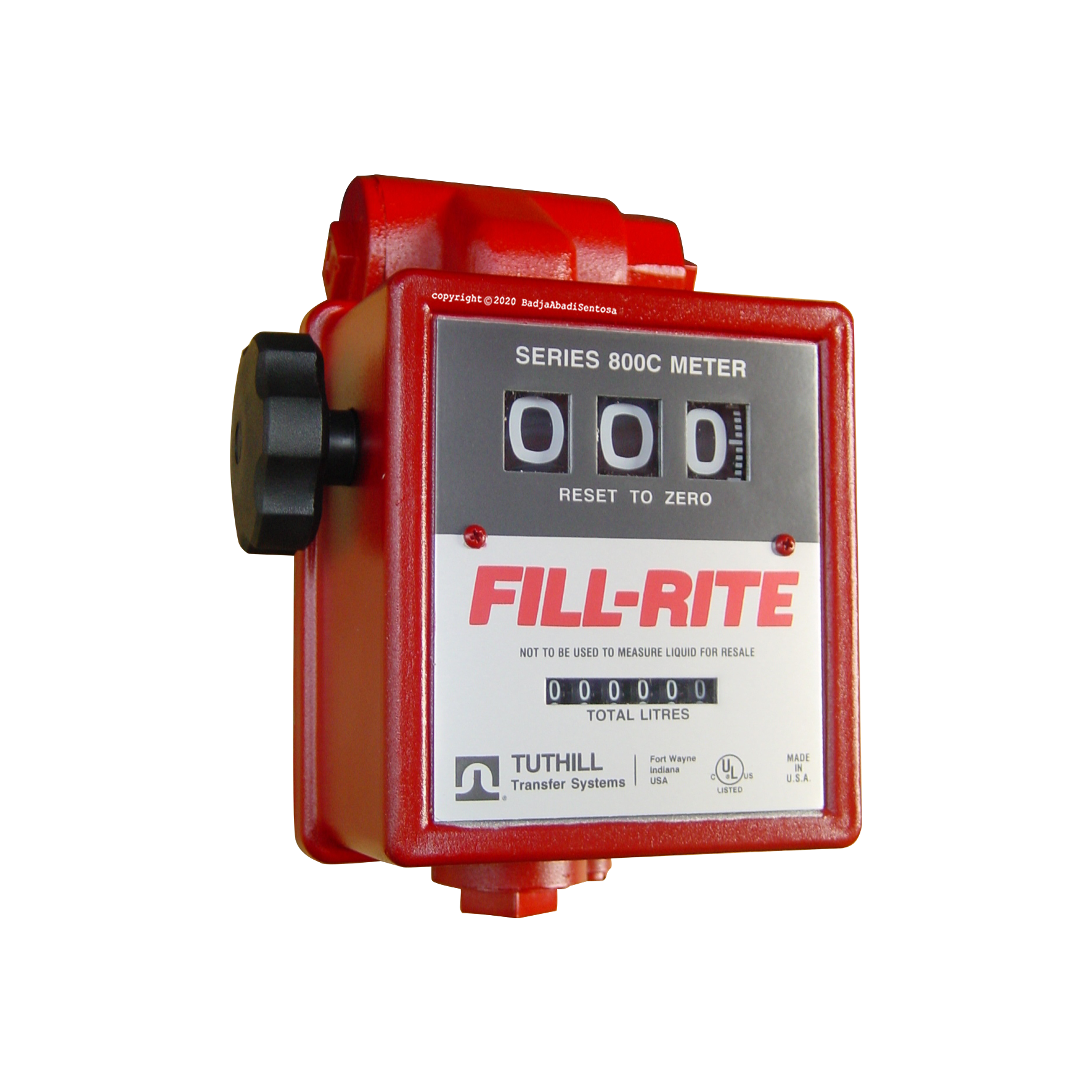 Fill Rite - Mechanical Fuel Meter Seri FR 806CL